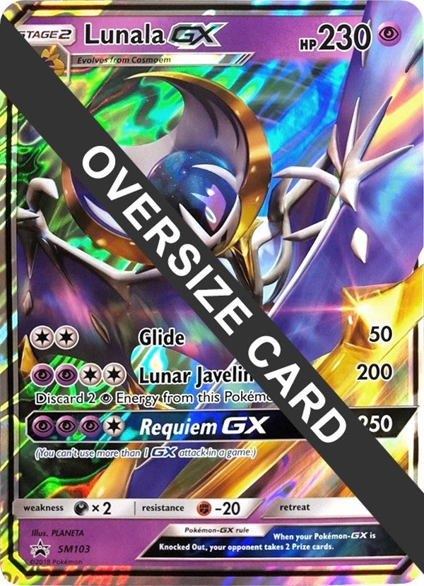 Image for Lunala GX - SM103 (SM103) (Jumbo Cards) - Pokemon