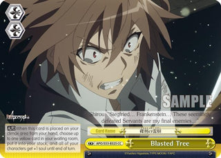 Blasted Tree (Yellow) (53025) [APO/S53] - Weiss Schwarz Single