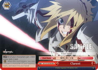 Clarent (RRR) (53059) [APO/S53] - Weiss Schwarz Single