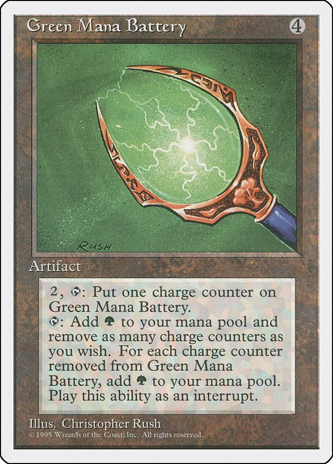 Green Mana Battery [4ED] - MTG Single