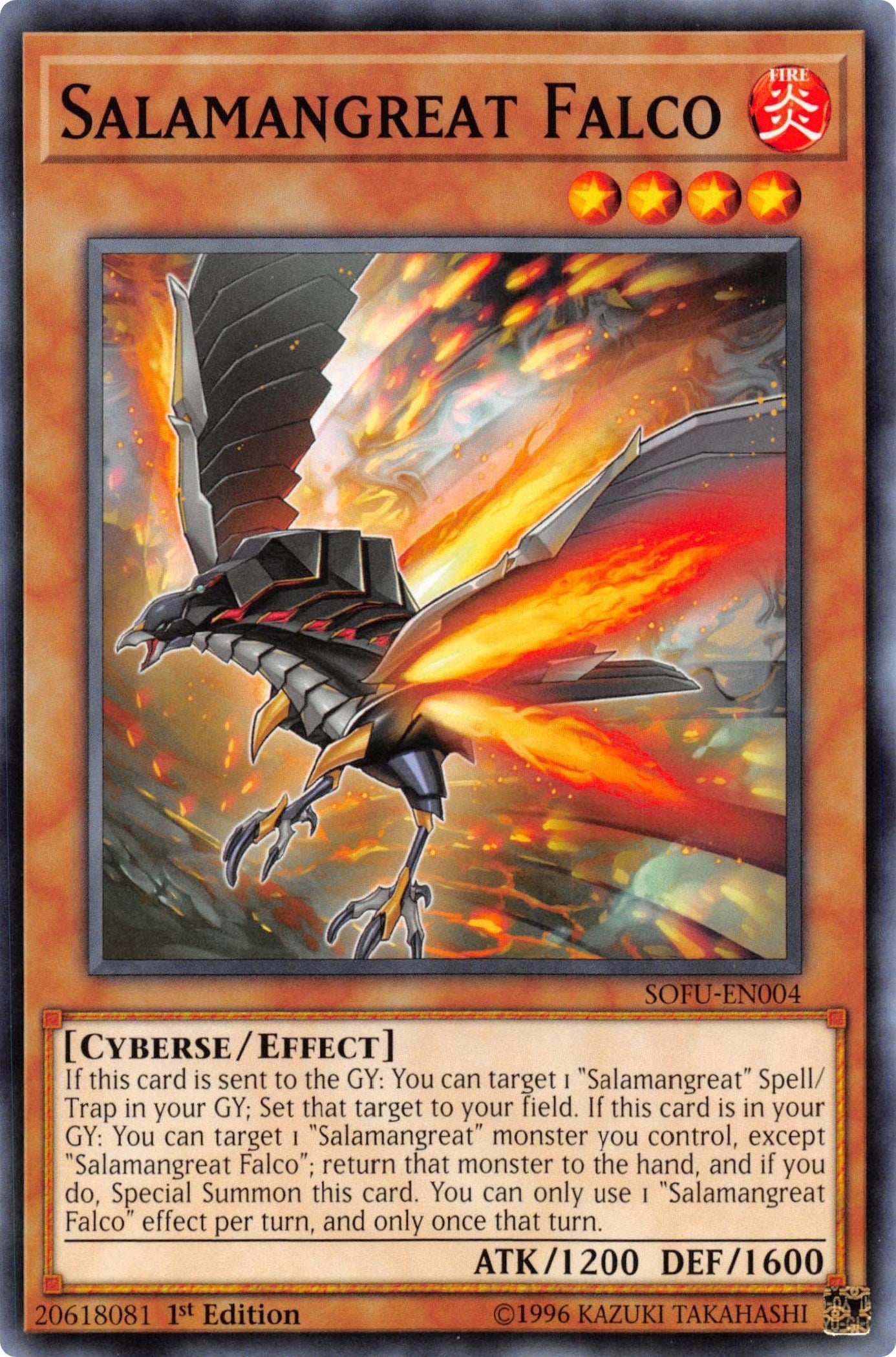 Salamangreat Falco (4) (SOFU) - YuGiOh Single