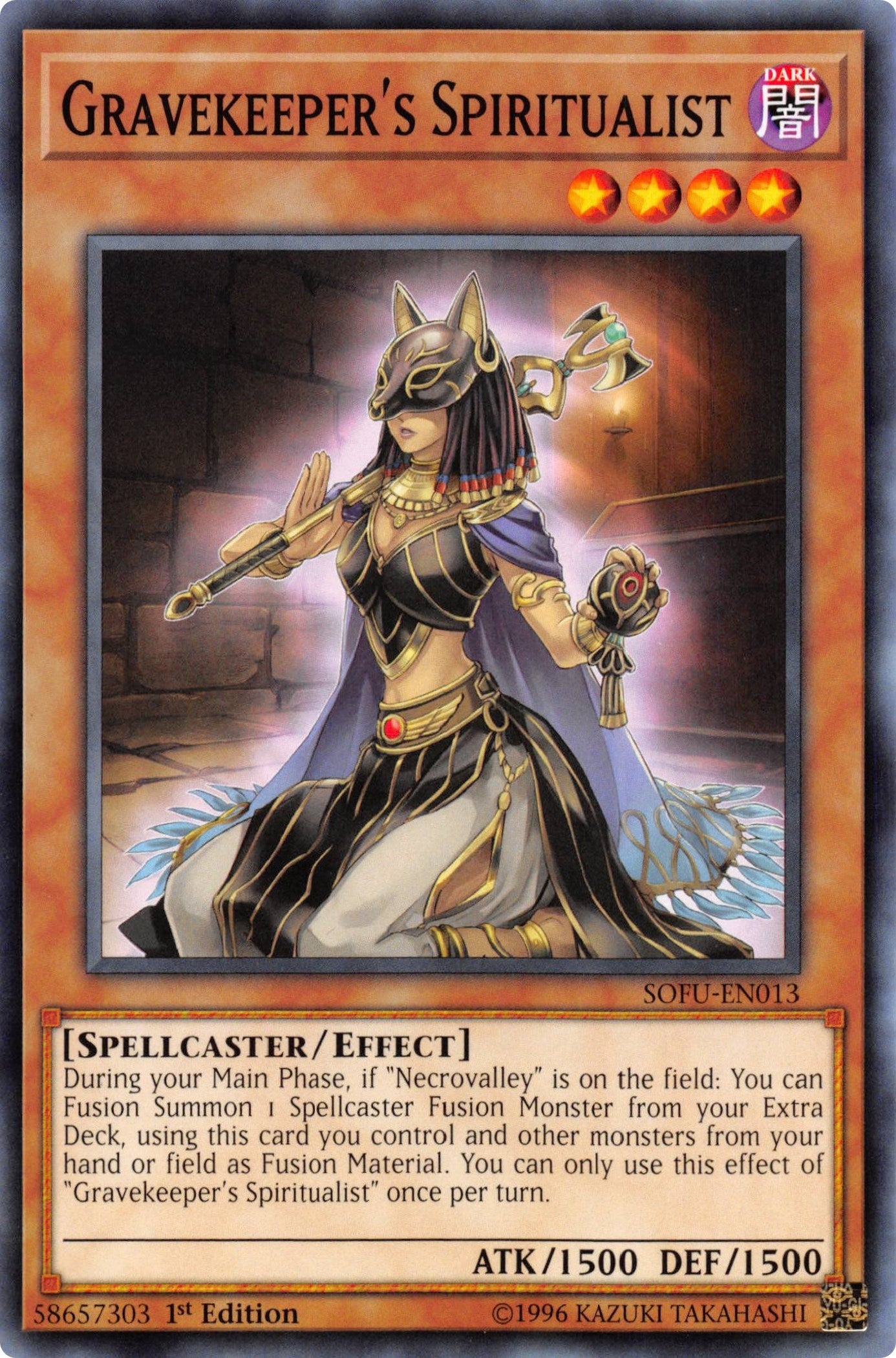 Gravekeeper’s Spiritualist (13) (SOFU) - YuGiOh Single