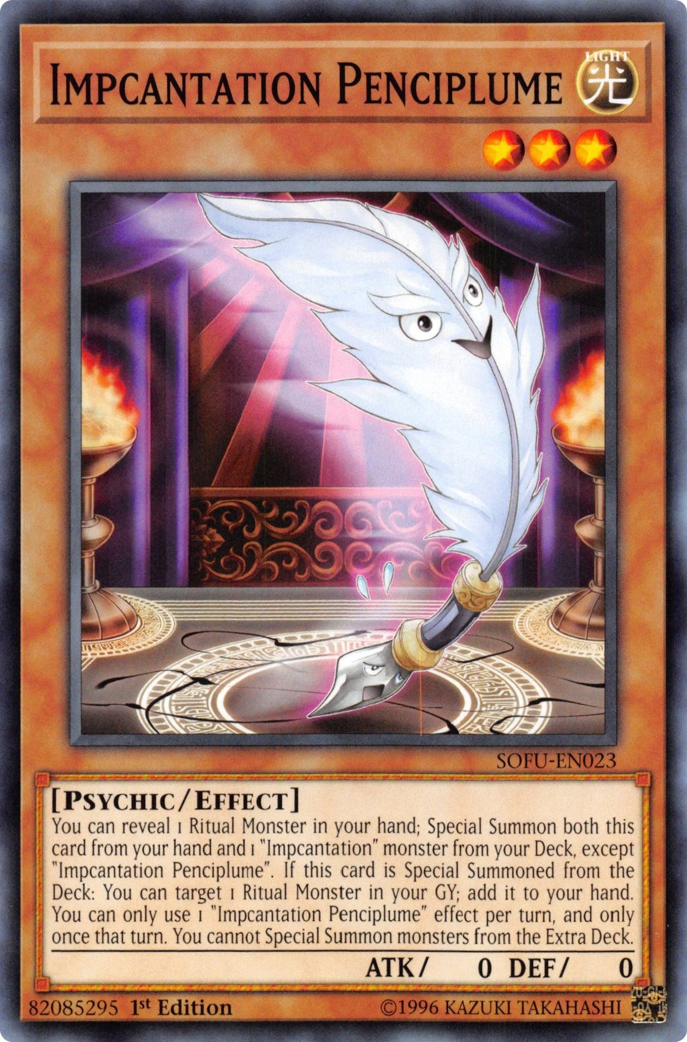 Impcantation Penciplume (23) (SOFU) - YuGiOh Single
