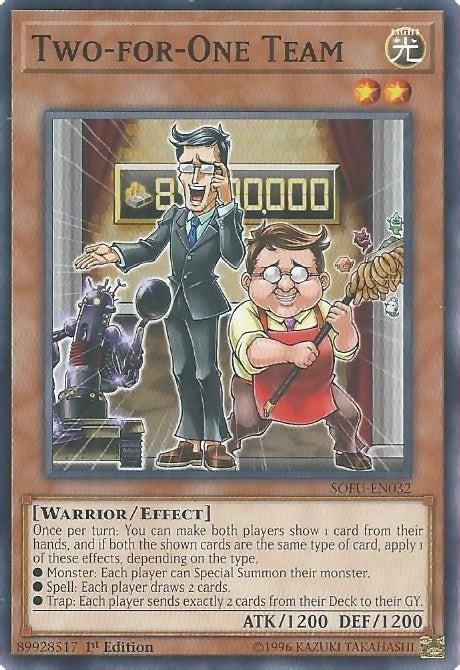 Two-for-One Team (32) (SOFU) - YuGiOh Single