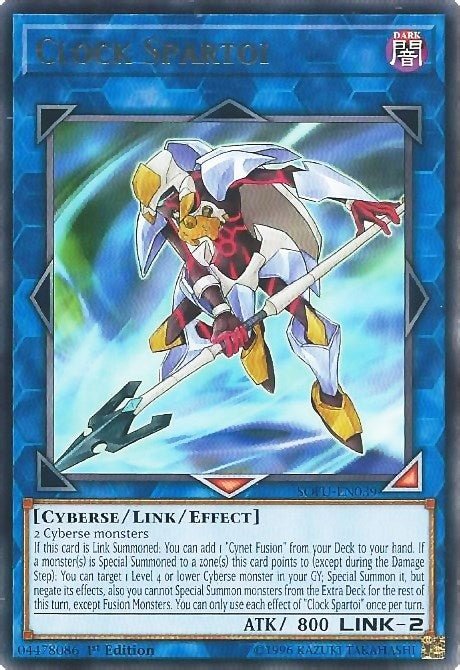 Clock Spartoi (39) (SOFU) - YuGiOh Single