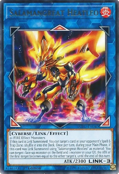 Salamangreat Heatleo (40) (SOFU) - YuGiOh Single
