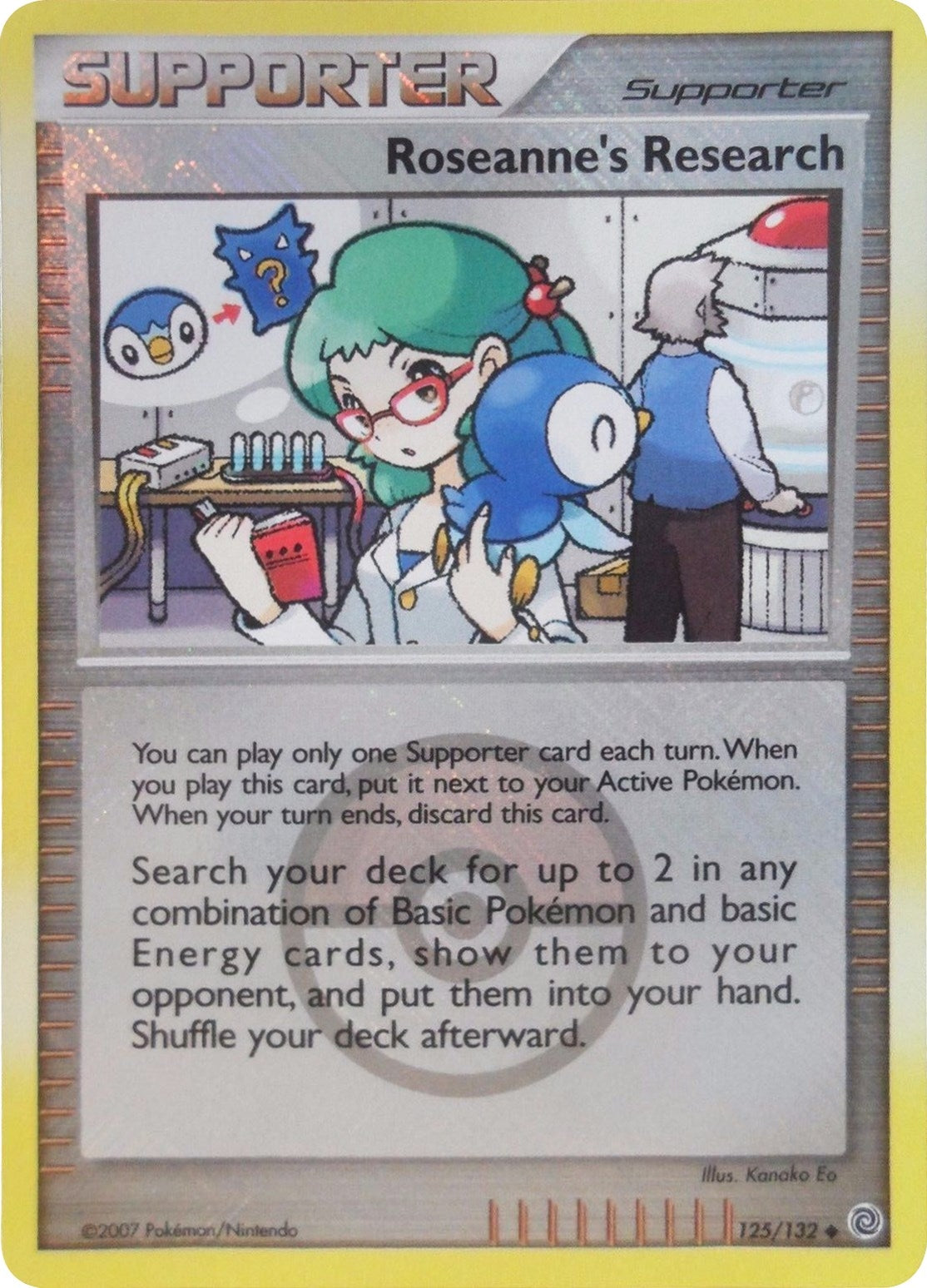 Image for Roseanne's Research - 125/132 (League Promo) (125/132) (League & Championship Cards) - Pokemon