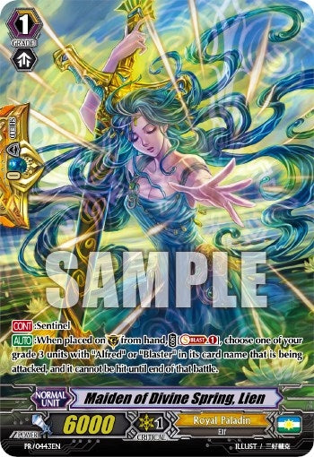 Maiden of Divine Spring Lien (443) [PR] - Cardfight Vanguard Single