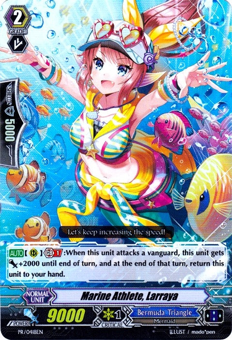 Marine Athlete Larraya (418) [PR] - Cardfight Vanguard Single