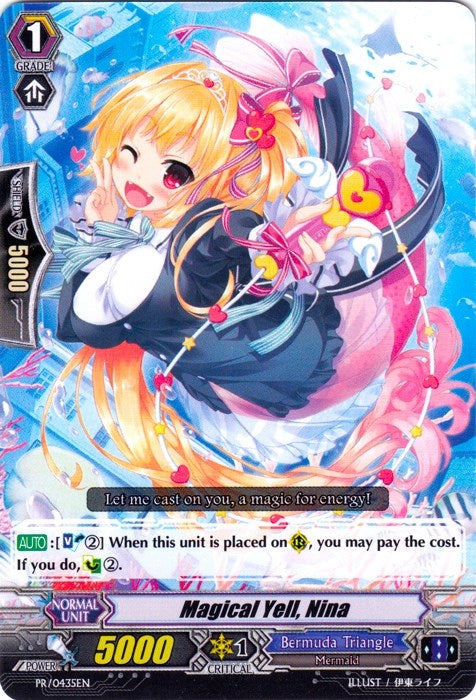 Magical Yell Nina - PR/0435EN (435) [PR] - Cardfight Vanguard Single