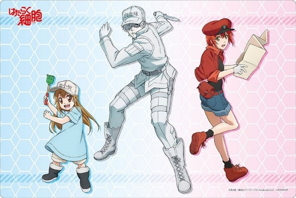 Bushiroad Rubber Mat Collection Vol.198: Cells at Work! (198) - Playmats Sealed
