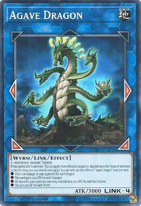 Agave Dragon (48) (SOFU) - YuGiOh Single