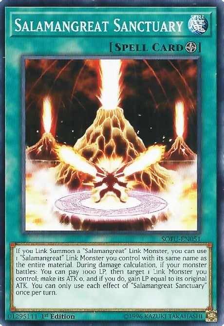 Salamangreat Sanctuary (51) (SOFU) - YuGiOh Single