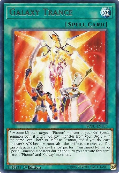 Galaxy Trance (56) (SOFU) - YuGiOh Single