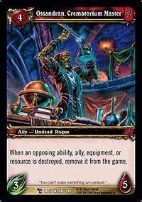 Ossandran Crematorium Master - WoW Single