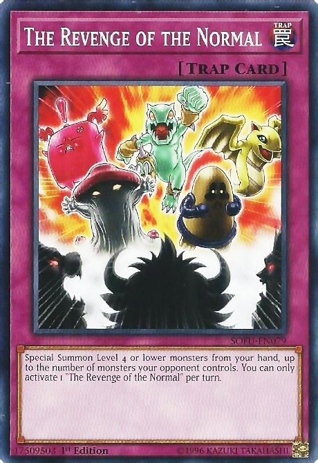 The Revenge of the Normal (79) (SOFU) - YuGiOh Single