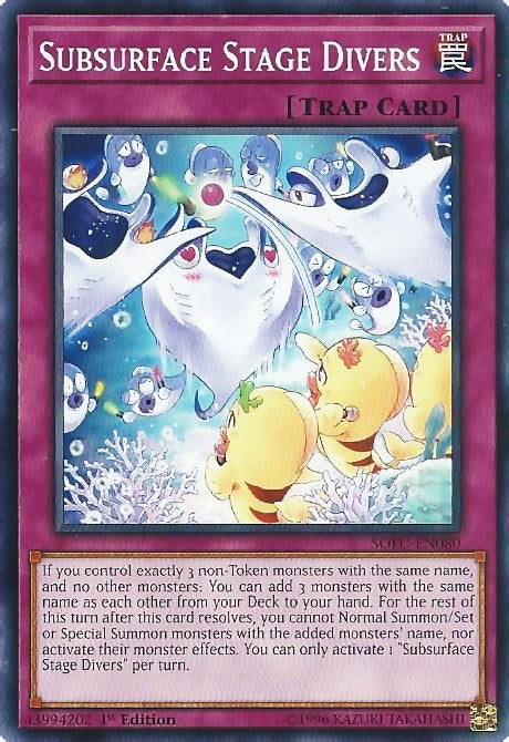 Subsurface Stage Divers (80) (SOFU) - YuGiOh Single