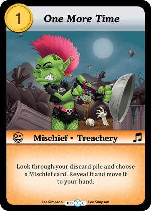 One More Time (100) [MUNFF] - Munchkin CCG Single