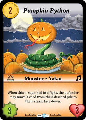 Pumpkin Python (106) [MUNFF] - Munchkin CCG Single
