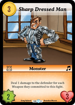 Sharp Dressed Man (108) [MUNFF] - Munchkin CCG Single