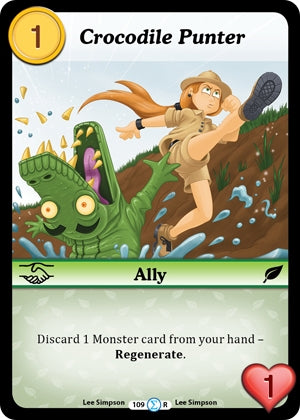 Crocodile Punter (109) [MUNFF] - Munchkin CCG Single
