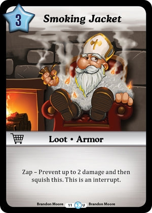 Smoking Jacket (11) [MUNFF] - Munchkin CCG Single