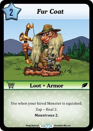 Fur Coat (112) [MUNFF] - Munchkin CCG Single