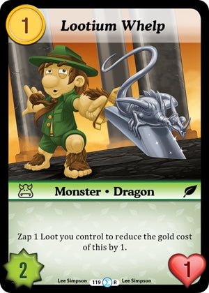 Lootium Whelp (119) [MUNFF] - Munchkin CCG Single
