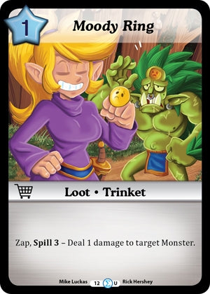 Moody Ring (12) [MUNFF] - Munchkin CCG Single
