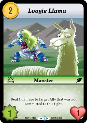 Loogie Llama (123) [MUNFF] - Munchkin CCG Single
