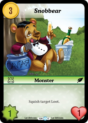 Snobbear (124) [MUNFF] - Munchkin CCG Single