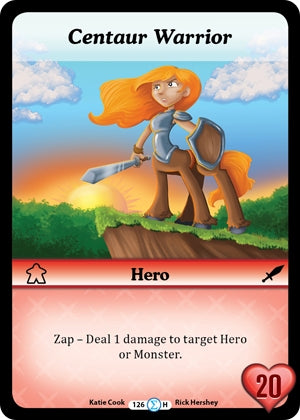 Centaur Warrior (Foil) (126) [MUNFF] - Munchkin CCG Single