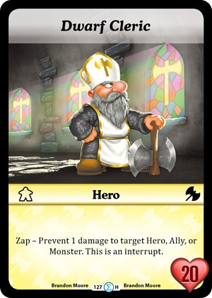 Dwarf Cleric (Foil) (127) [MUNFF] - Munchkin CCG Single