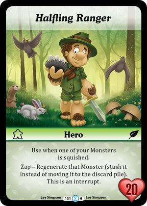 Halfling Ranger (Foil) (131) [MUNFF] - Munchkin CCG Single