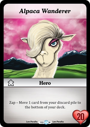 Alpaca Wanderer (Foil) (132) [MUNFF] - Munchkin CCG Single