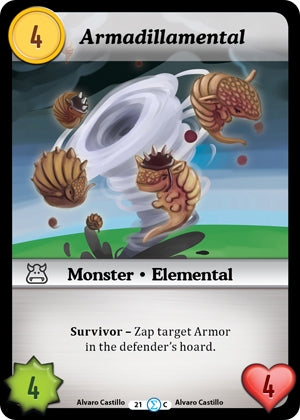Armadillamental (21) [MUNFF] - Munchkin CCG Single