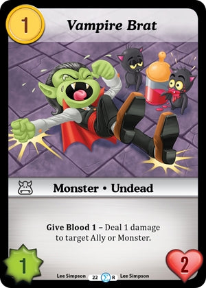 Vampire Brat (22) [MUNFF] - Munchkin CCG Single
