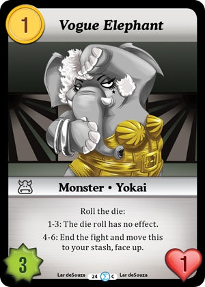 Vogue Elephant (24) [MUNFF] - Munchkin CCG Single