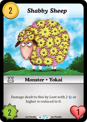 Shabby Sheep (25) [MUNFF] - Munchkin CCG Single