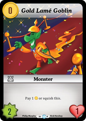 Gold Lamé Goblin (26) [MUNFF] - Munchkin CCG Single