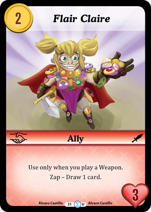 Flair Claire (31) [MUNFF] - Munchkin CCG Single