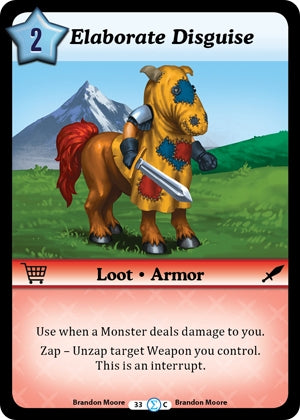 Elaborate Disguise (33) [MUNFF] - Munchkin CCG Single