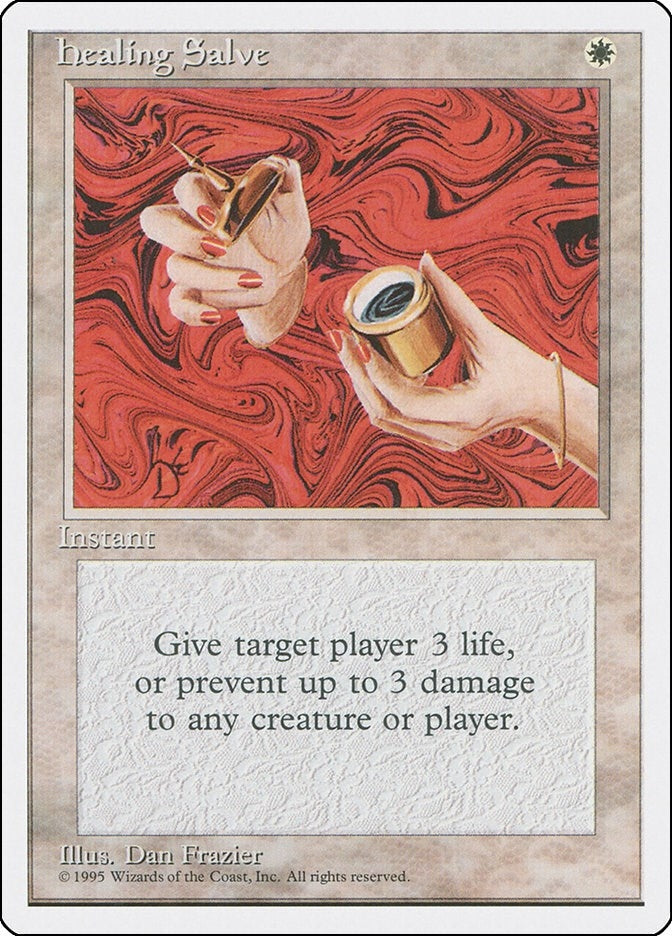 Healing Salve [4ED] - MTG Single