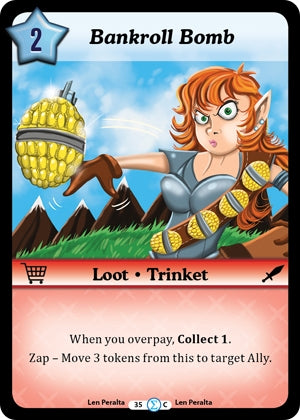 Bankroll Bomb (35) [MUNFF] - Munchkin CCG Single