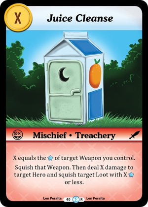 Juice Cleanse (40) [MUNFF] - Munchkin CCG Single