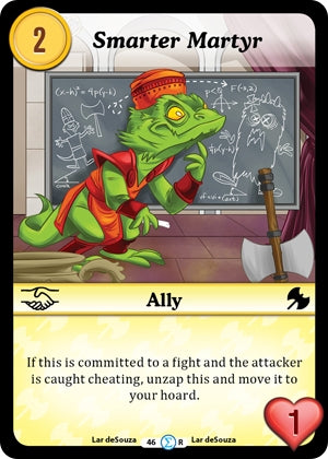 Smarter Martyr (46) [MUNFF] - Munchkin CCG Single