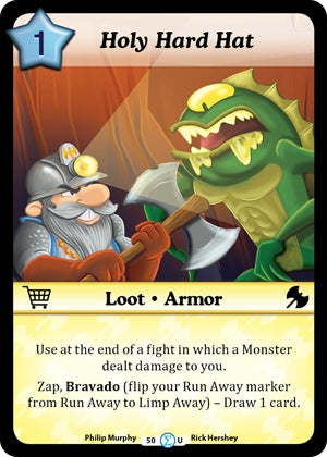 Holy Hard Hat (50) [MUNFF] - Munchkin CCG Single
