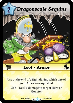 Dragonscale Sequins (51) [MUNFF] - Munchkin CCG Single