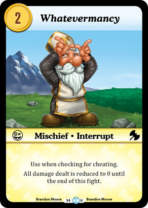 Whatevermancy (54) [MUNFF] - Munchkin CCG Single