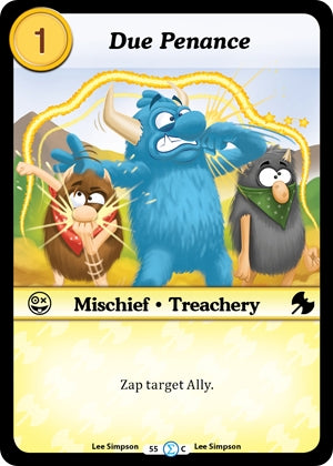 Due Penance (55) [MUNFF] - Munchkin CCG Single